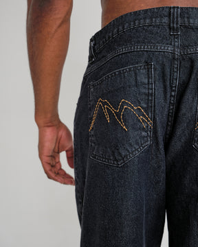 Straight Jeans - Black