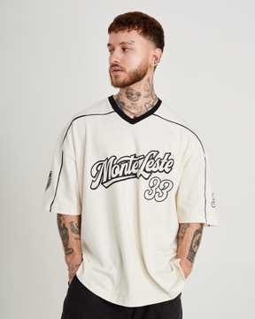 T-Shirt Jersey Oversized - 33 Off White