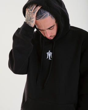 Sweatshirt Kangaroo Hooded - ML Black
