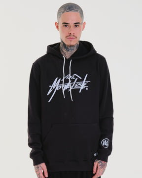 Sweatshirt Kangaroo Hooded - Mountain Black