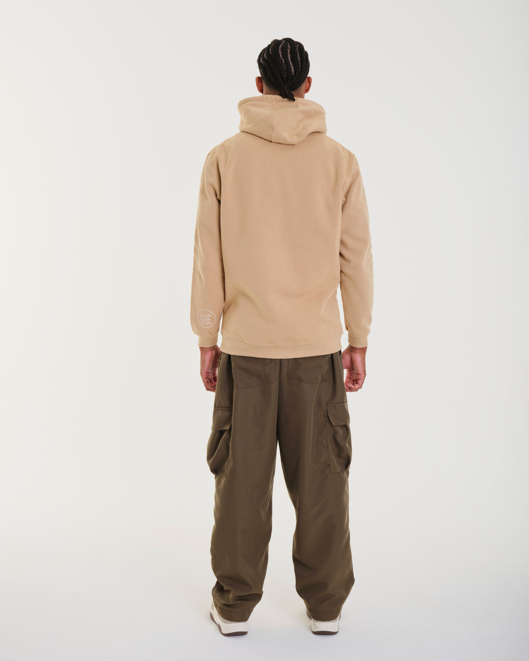 Sweatshirt Kangaroo Hooded - Mountain Sand
