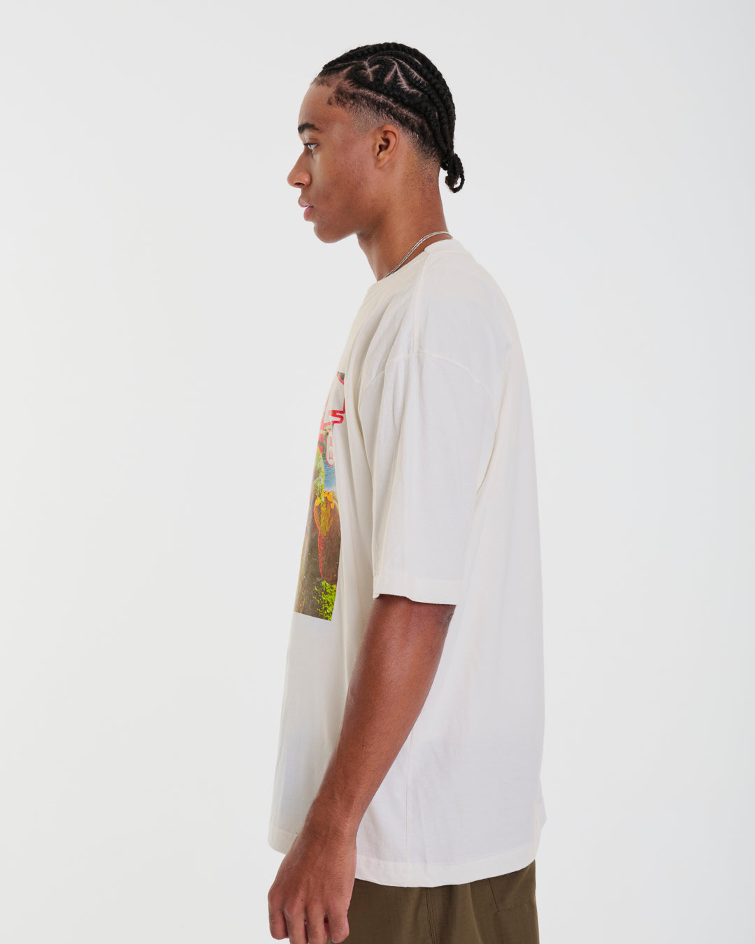 T-Shirt Oversized Printed JPN - Off White