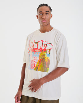 T-Shirt Oversized Printed JPN - Off White