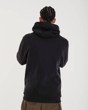 Sweatshirt Kangaroo Hooded - Global Black