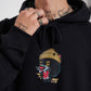 Hooded Kangaroo Sweatshirt - Black Panther