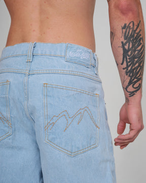 Straight Jeans - Light Blue