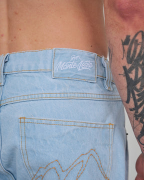 Straight Jeans - Light Blue