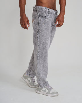 Straight Jeans - Marble