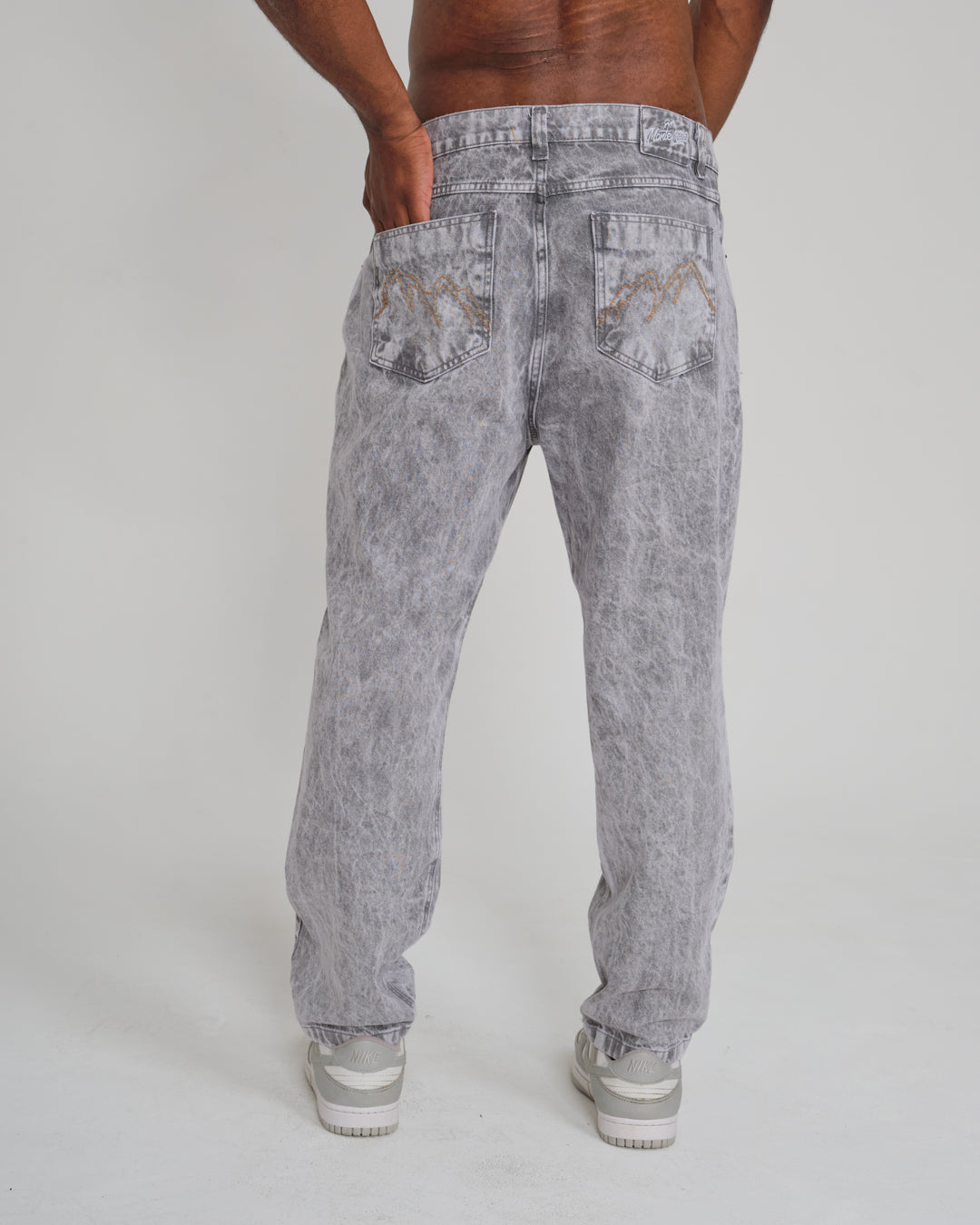 Straight Jeans - Marble