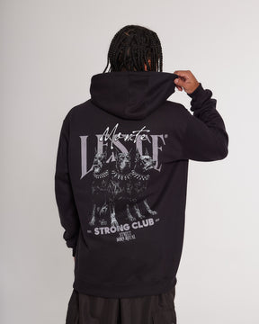 Sweatshirt Kangaroo Hooded - Dobermann Black