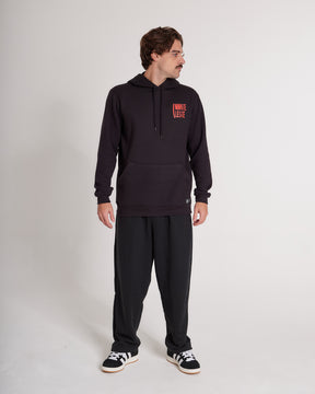 Sweatshirt Kangaroo Hooded - Bronco Black