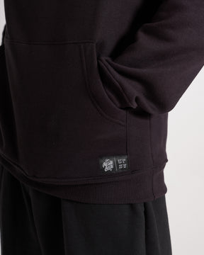 Sweatshirt Kangaroo Hooded - Bronco Black