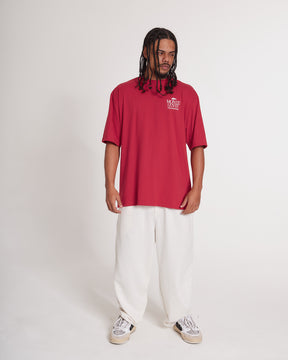 T-Shirt Oversized Printed Ideias - Red