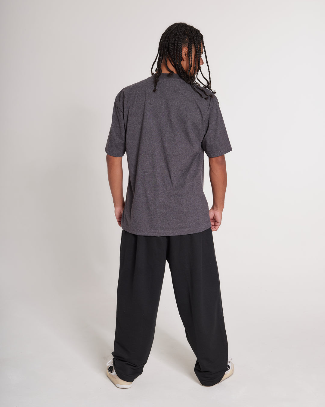 T-Shirt Oversized Printed ML - Mixed Gray