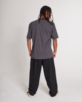 T-Shirt Oversized Printed ML - Mixed Gray