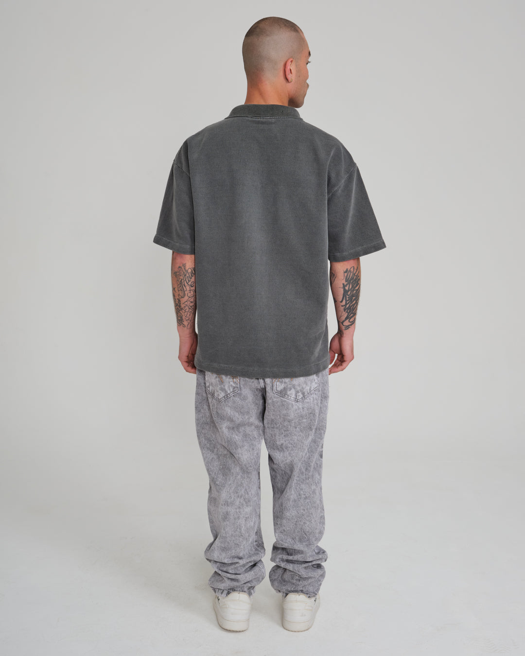 Straight Jeans - Marble