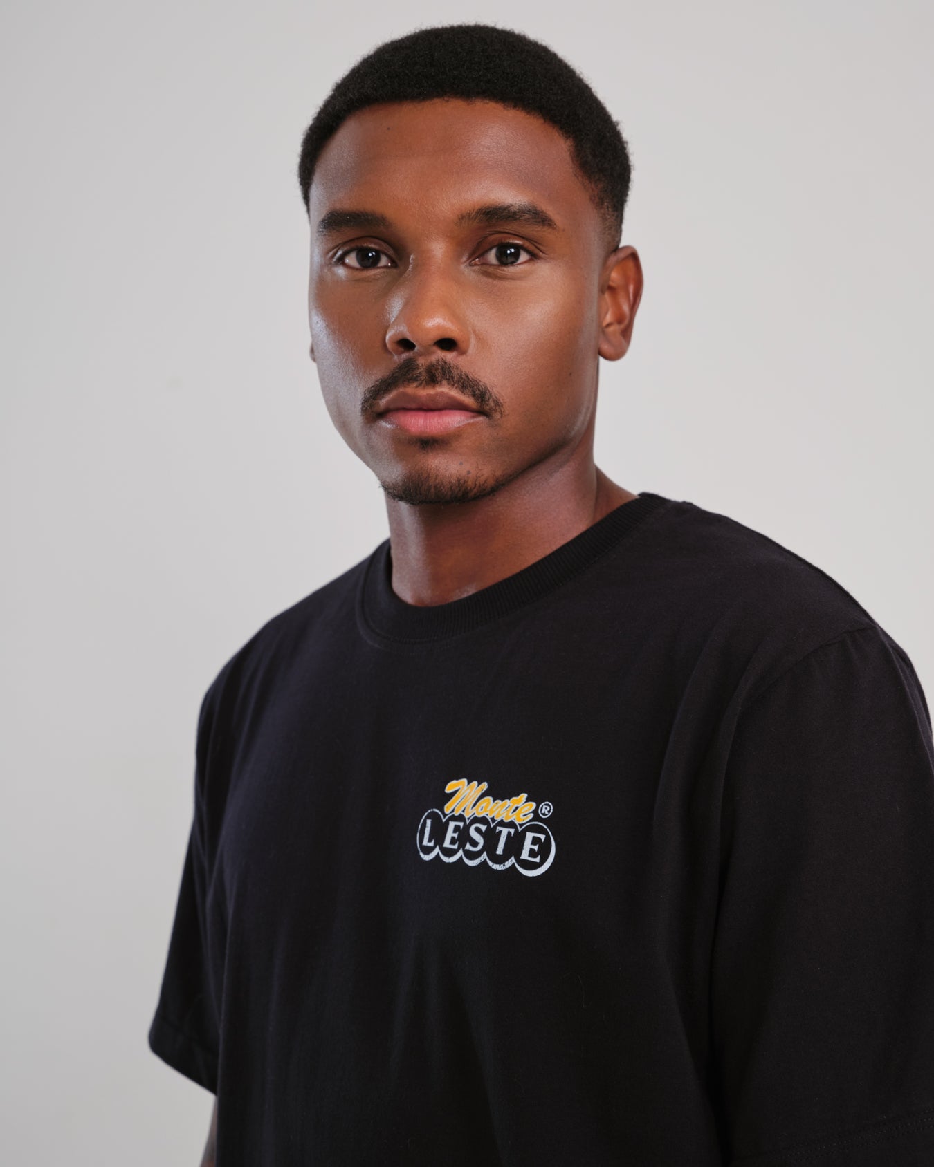 T-Shirt Oversized Printed Rolê - Black