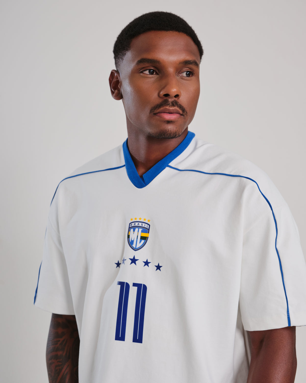 Oversized Jersey T-Shirt 11 - Off White