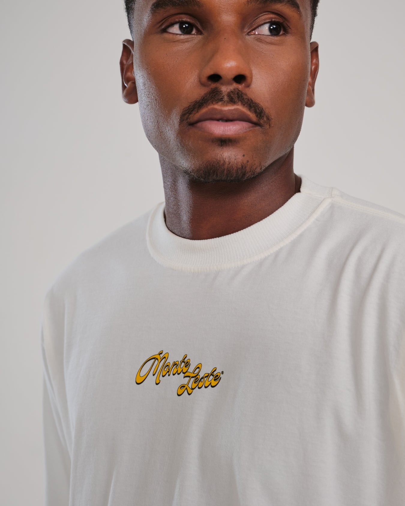 T-Shirt Oversized Printed Gelada - Off White