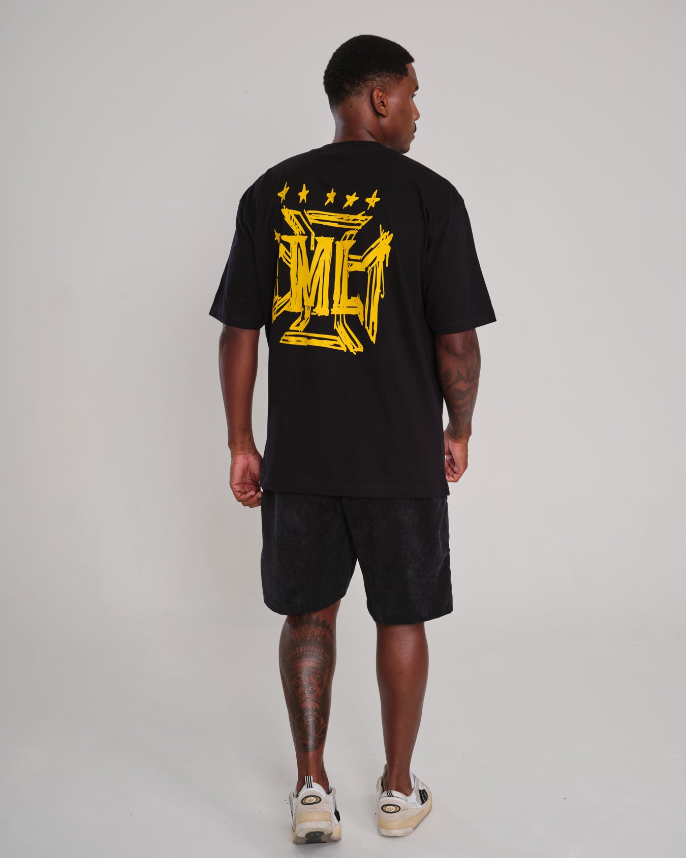 T-Shirt Oversized Printed Brazil - Black
