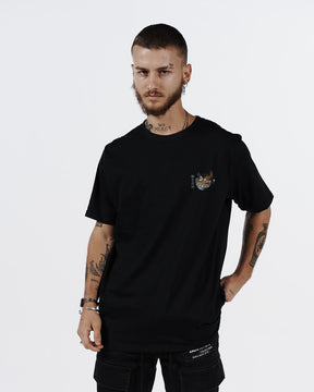 T-Shirt Regular Printed - Ramen Black