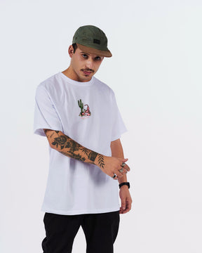 T-Shirt Regular Printed - Scorpion White