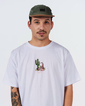 T-Shirt Regular Printed - Scorpion White
