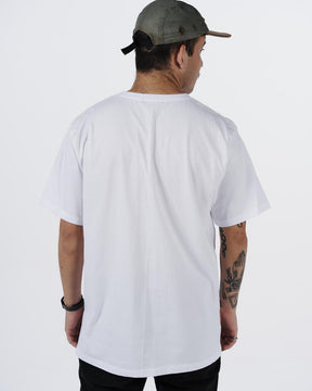 T-Shirt Regular Printed - Scorpion White