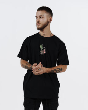 T-Shirt Regular Printed - Scorpion Black