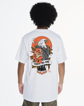 T-Shirt Regular Printed - Trust White