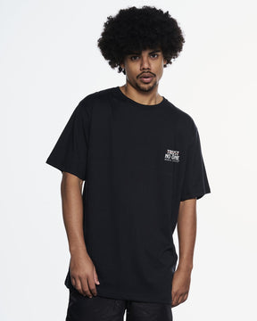 T-Shirt Regular Printed - Trust Black