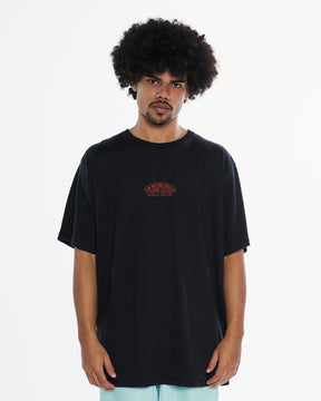 T-Shirt Regular Printed - Lion Black