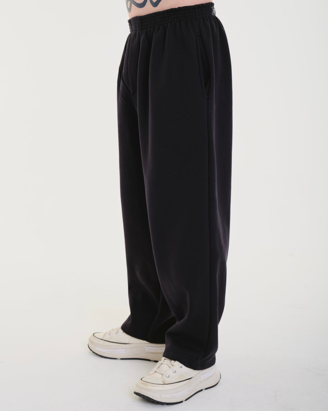 Oversized Sweatpants - Black