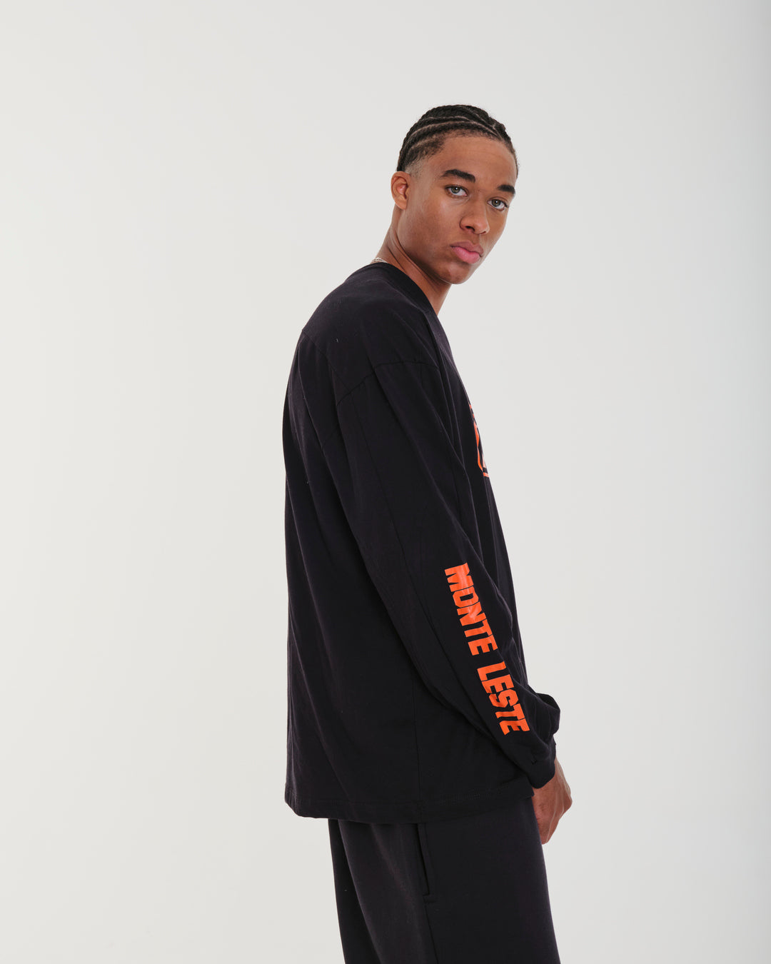 Oversized Long Sleeve Jersey T-Shirt - Hydro Off White