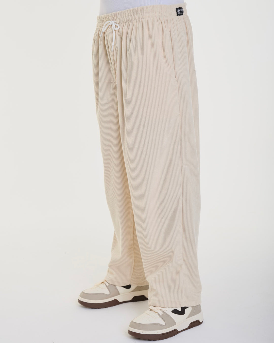 Oversized Corduroy Pants - Sand