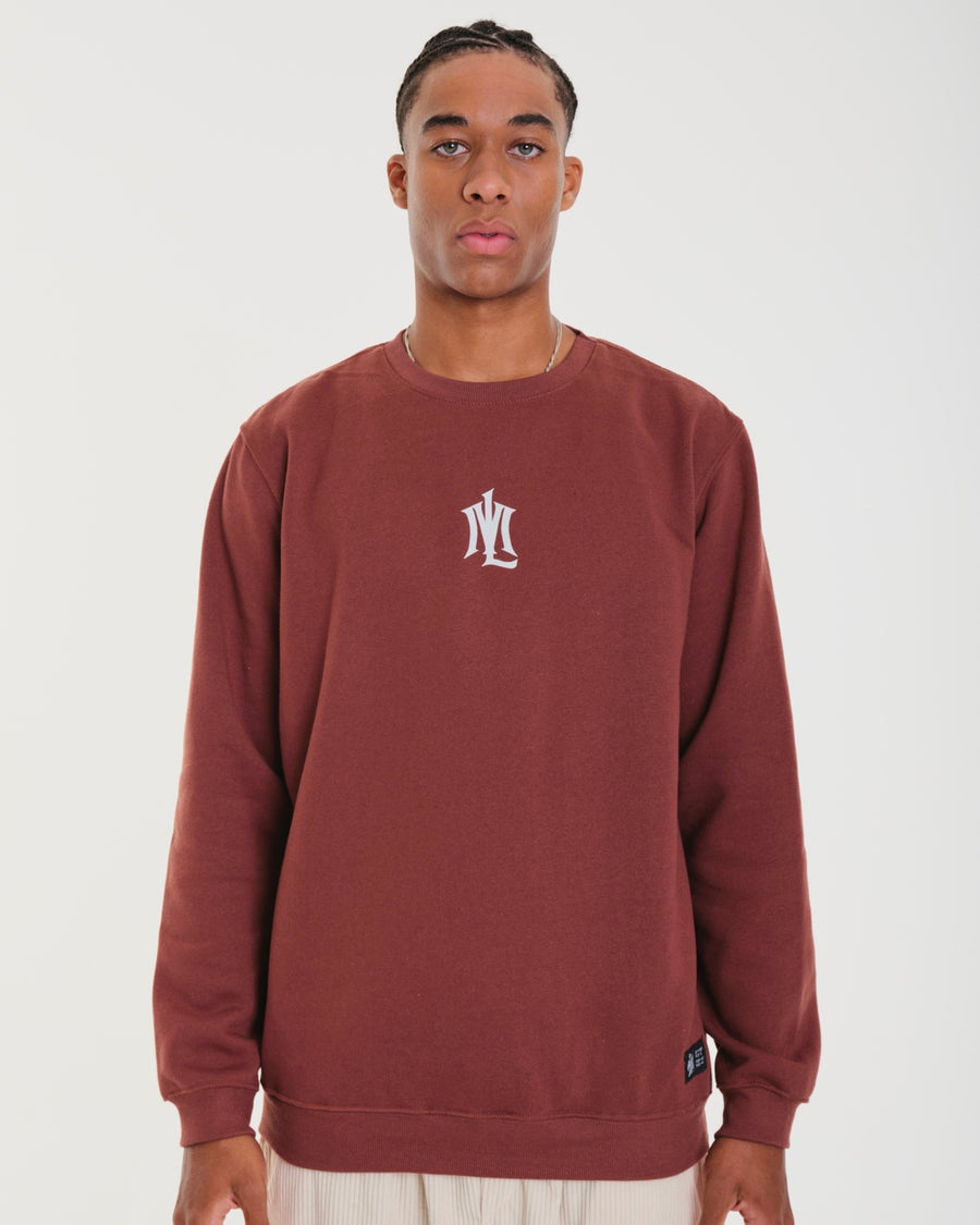 Crewneck Sweatshirt - ML Brown