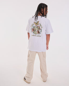 T-Shirt Regular Printed - True White