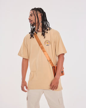 T-Shirt Regular Printed - Vibes Sand