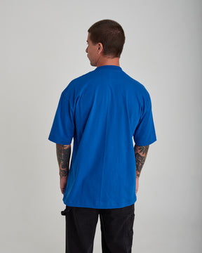 T-Shirt Oversized Printed Classic - Blue Royal