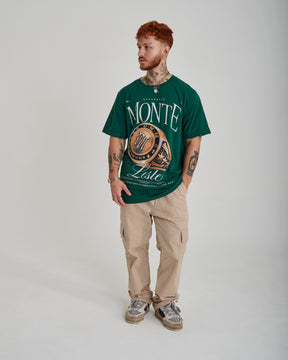 T-Shirt Regular Printed - Champs Green