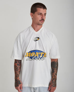 T-Shirt Jersey Oversized - Worldwide Off White