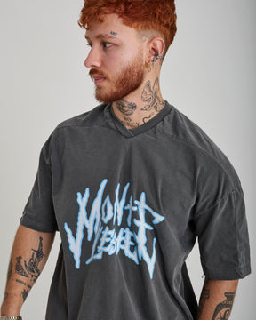 T-Shirt Jersey Oversized - Honor Gray Washed
