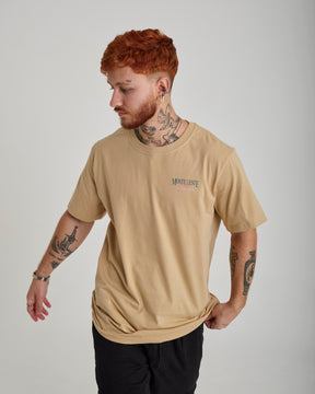 T-Shirt Regular Printed - Club Sand