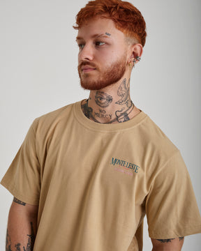 T-Shirt Regular Printed - Club Sand