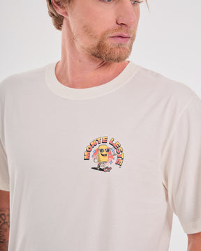 T-Shirt Regular Printed - Vibes Off White
