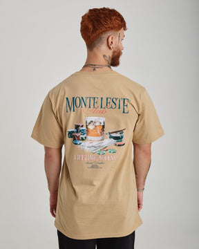 T-Shirt Regular Printed - Club Sand