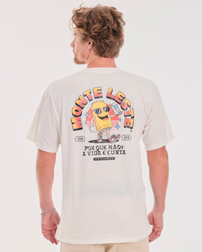 T-Shirt Regular Printed - Vibes Off White