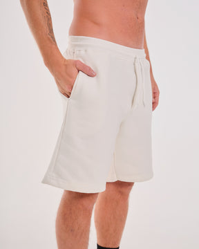 Shorts Oversized de Sweatshirt - Off White