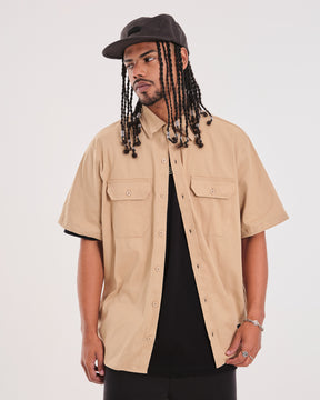 Camisa Oversized Work Shirt - Sand