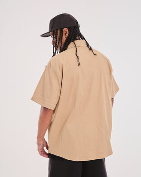Camisa Oversized Work Shirt - Sand